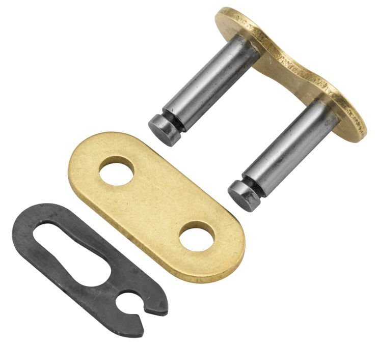 Замок Renthal R1 Spring Link - 420 [Gold], 420 / No Seal