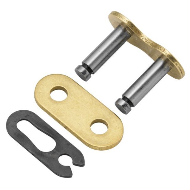 Замок Renthal R1 Spring Link - 428 [Gold], 428 / No Seal