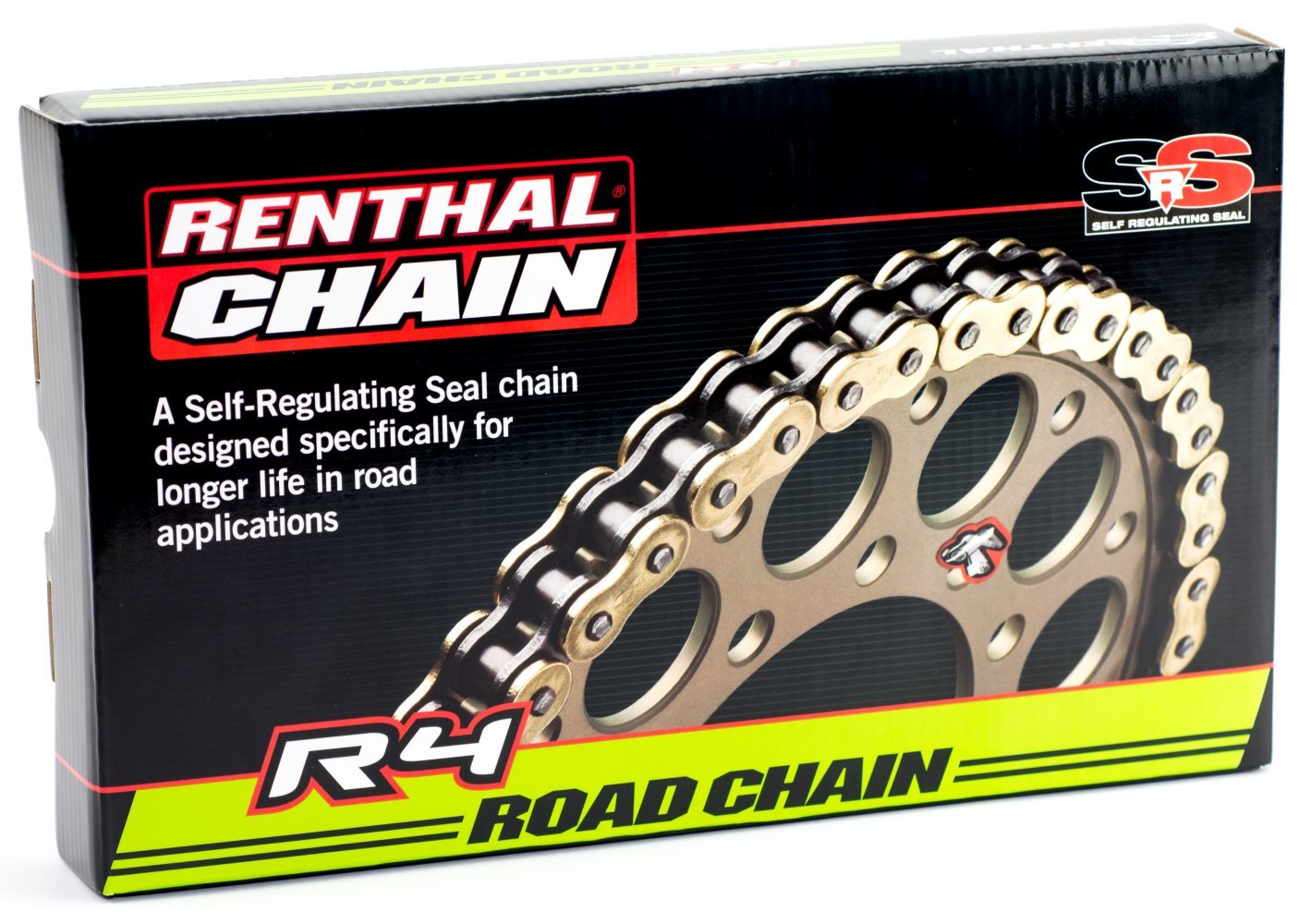 Ланцюг Renthal R4 Chain - 520 [Gold], 520-126L / Seal Ring