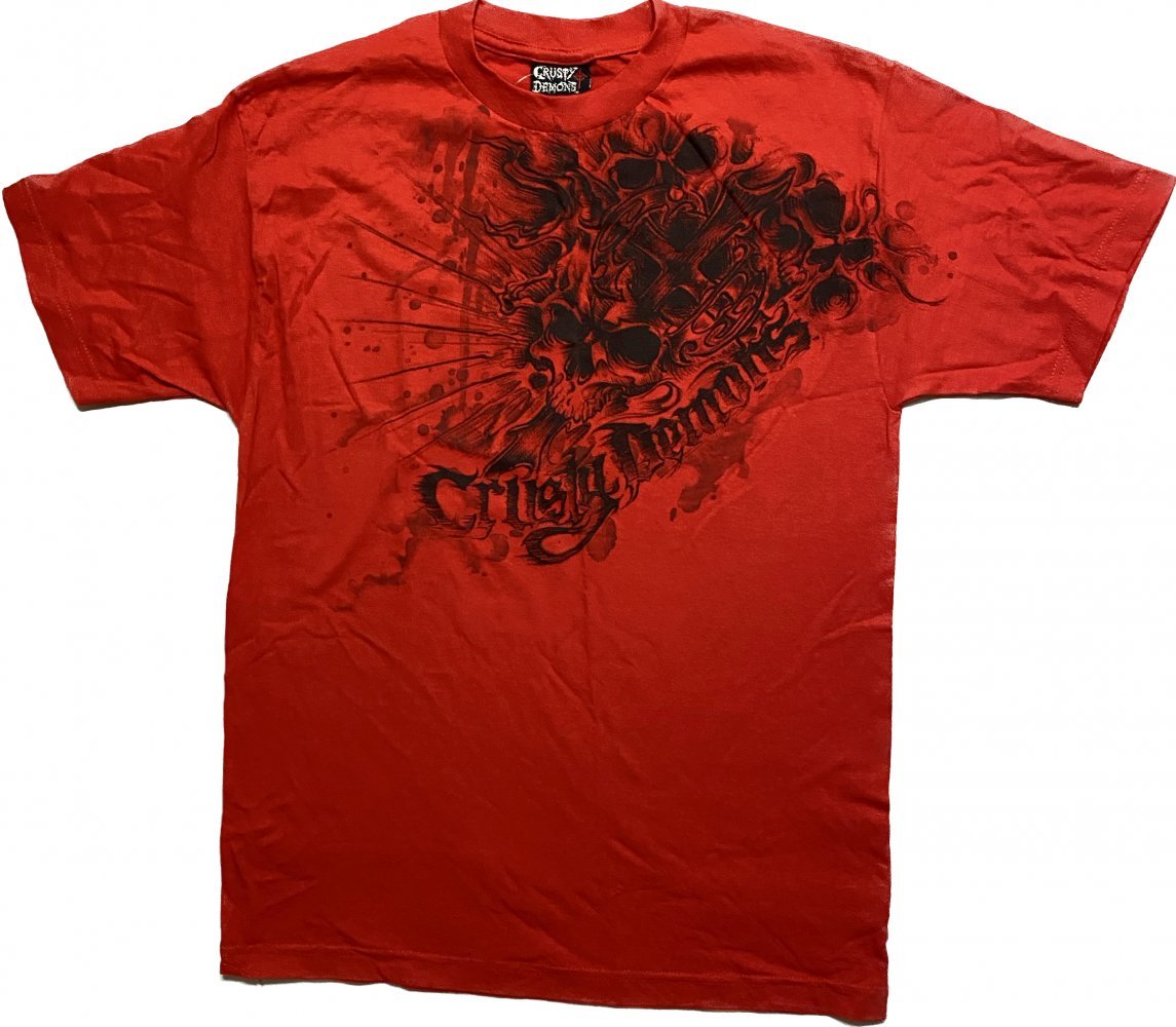 Футболка CRUSTY DEMONS Short Sleeve Tee - REAL DEMON [Red]