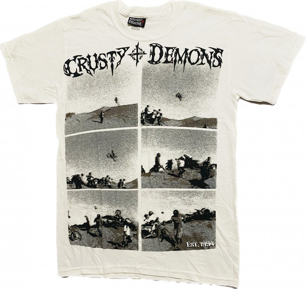 Футболка CRUSTY DEMONS Short Sleeve Tee - GLAMIS [White]