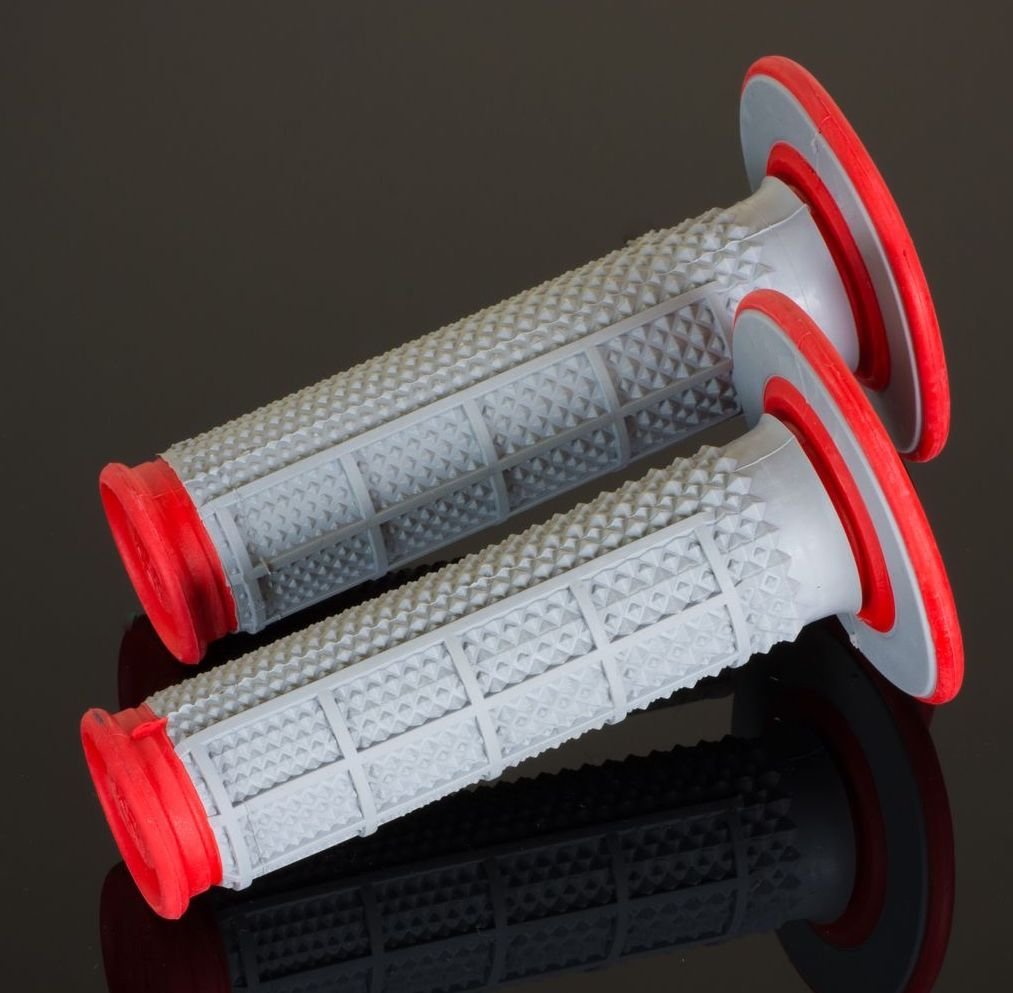 Гріпси Renthal MX Tapered Grips - Dual Compound [Red], Soft