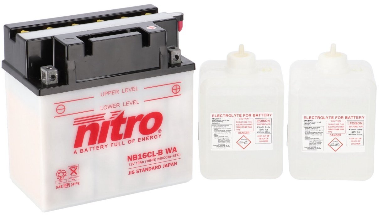 Акумулятор NITRO Standard Battery [19 Ah], CCA 240 (A)