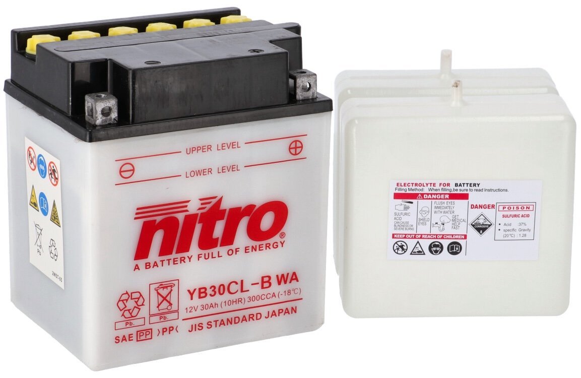 Акумулятор NITRO Standard Battery [30 Ah], CCA 300 (A)