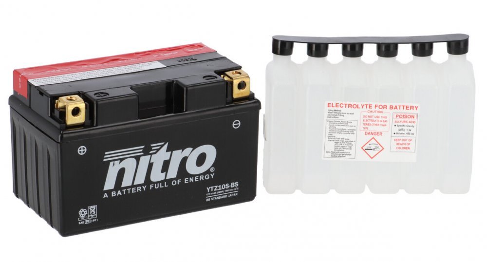 Акумулятор NITRO AGM Open Battery [8.6 Ah], CCA 190 (A)