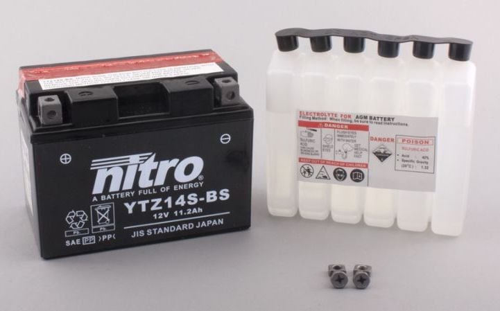 Акумулятор NITRO AGM Open Battery [11.2 Ah], CCA 230 (A)