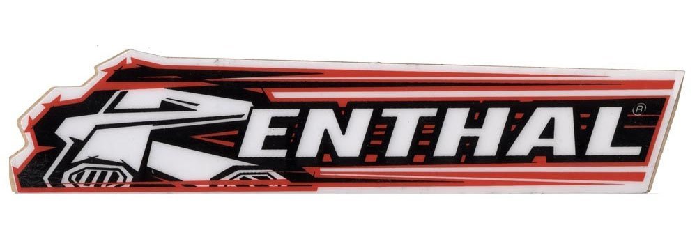 Наліпка Renthal Cycle Decal 100mm [Red]