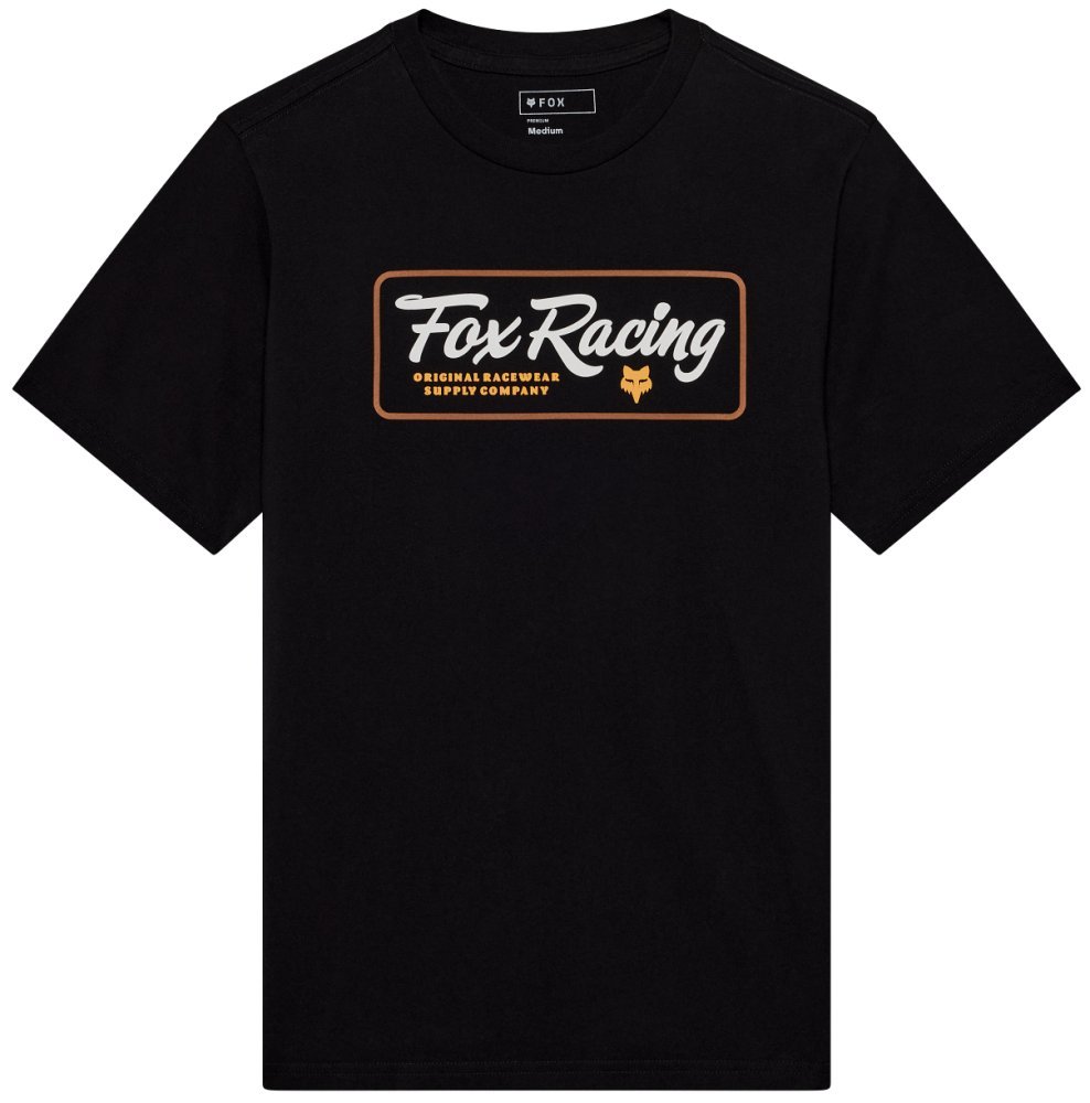 Футболка FOX Short Sleeve Tee - FUEL [Black]