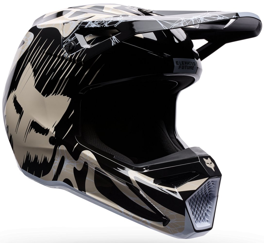 Шолом FOX V1 Helmet - DIFFUSE [Black]