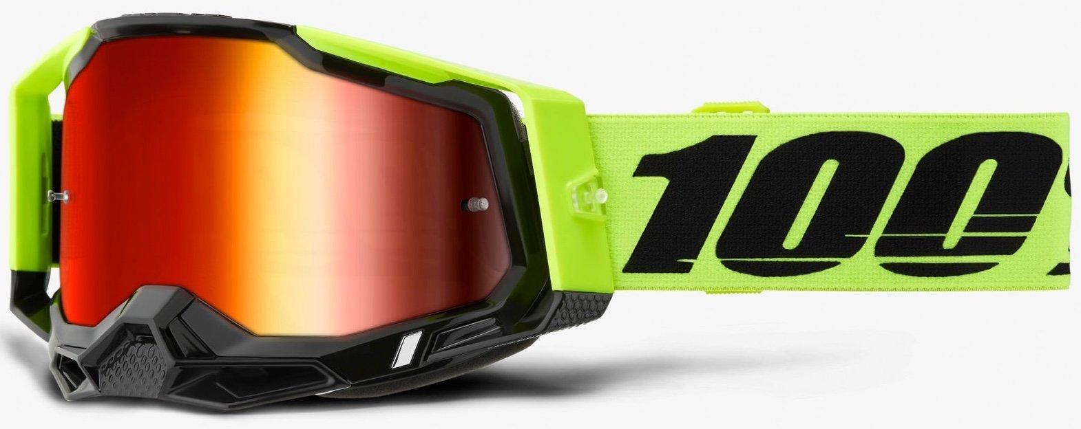 Окуляри 100% RACECRAFT 2 Goggle [Neon Yellow]
