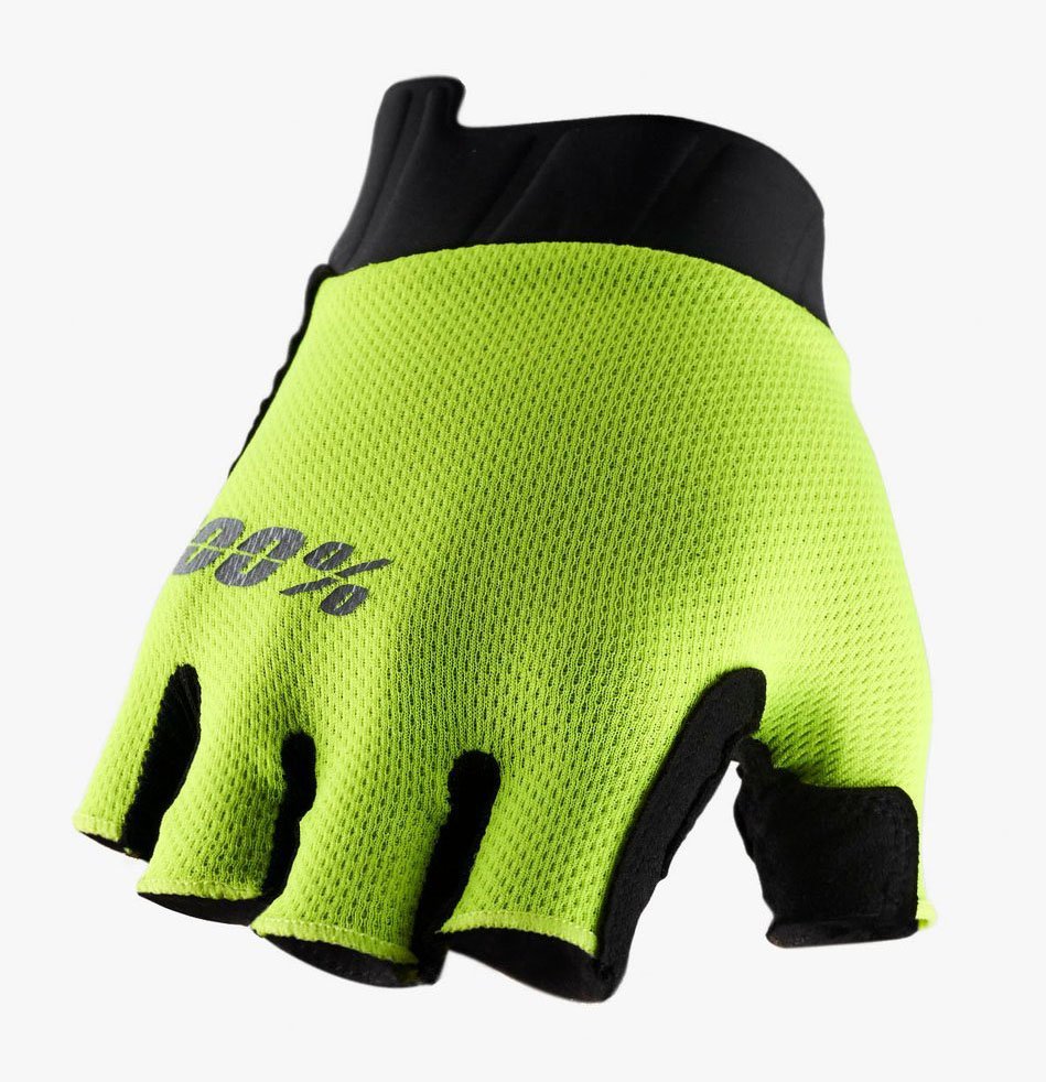 Перчатки Ride 100% EXCEEDA GEL Short Glove [Fluo Yellow]